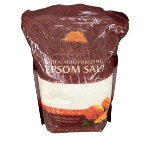 Tree Hut Shea Moisturizing Epsom Salt Tropical Mango 3 lbs New